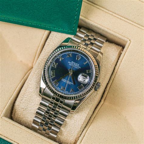 rolex datejust herren blue|rolex datejust blue for sale.